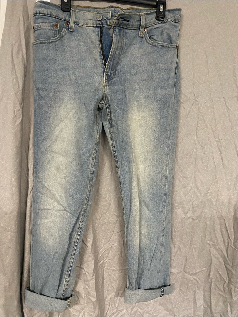 Levi's Light Blue Slim Straight Jeans